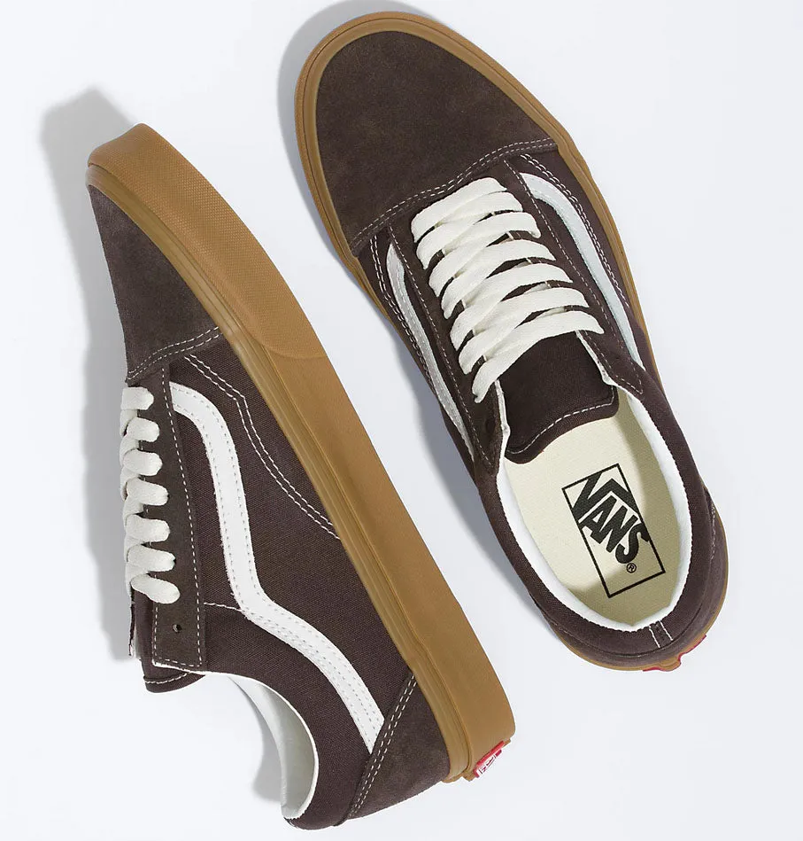 Vans - Old Skool Shoes | Chocolate (Vintage Gum)