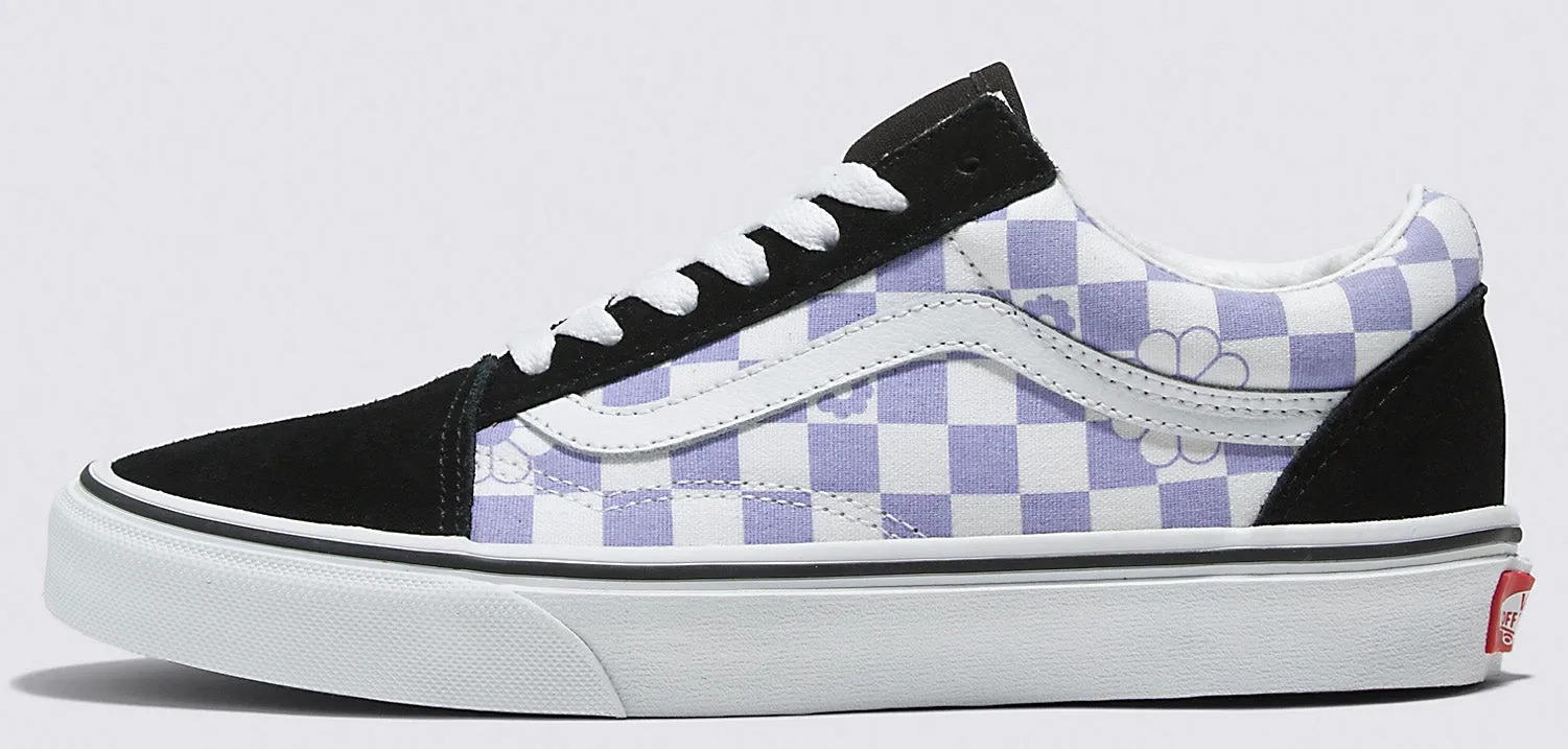 Vans - Old Skool Shoes | Lavender (Floral Check)