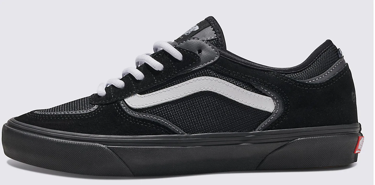 Vans - Skate Rowley Shoes | Black White Black