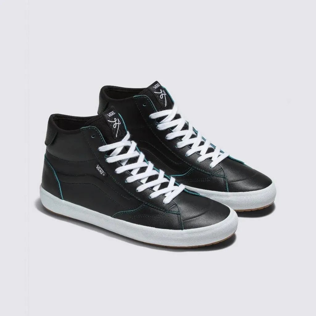 Vans The Lizzie Wearaway High Top Shoes - Wearaway Black/Blue