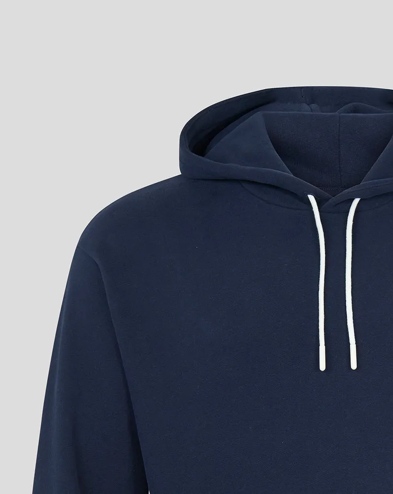 Women's AMC Court Print Hoodie - Navy, Tennis Court Print Hoodie for Women