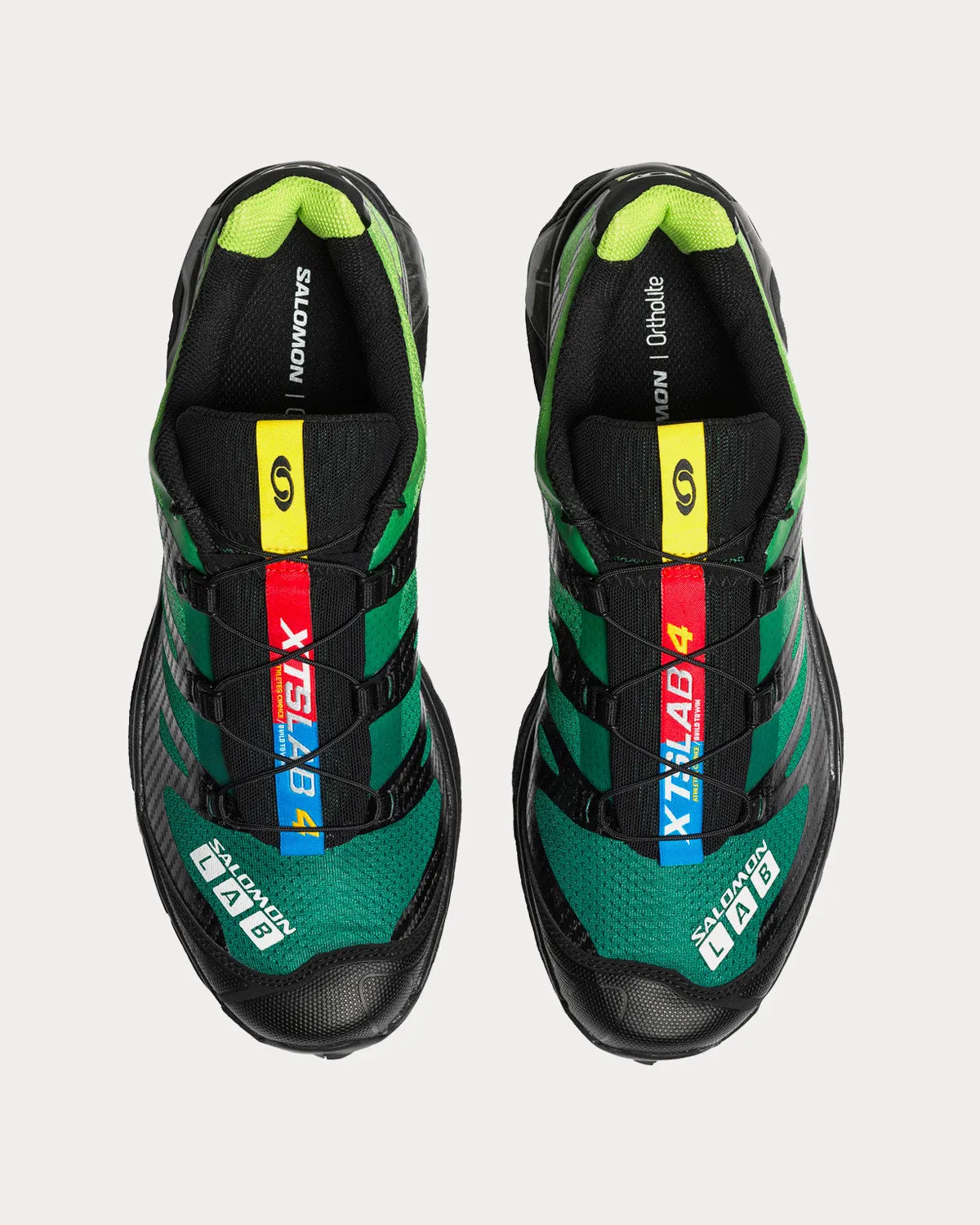 XT-4 OG Eden / Bright Lime Green / White Low Top Sneakers