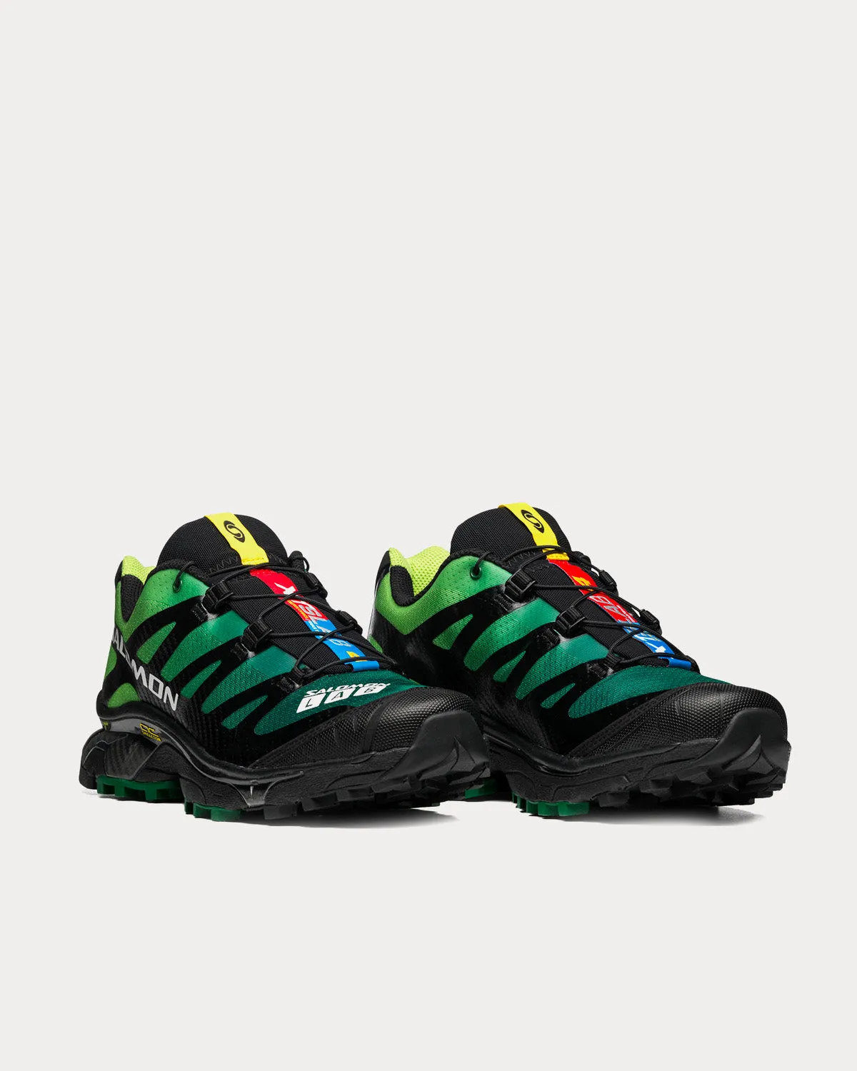 XT-4 OG Eden / Bright Lime Green / White Low Top Sneakers