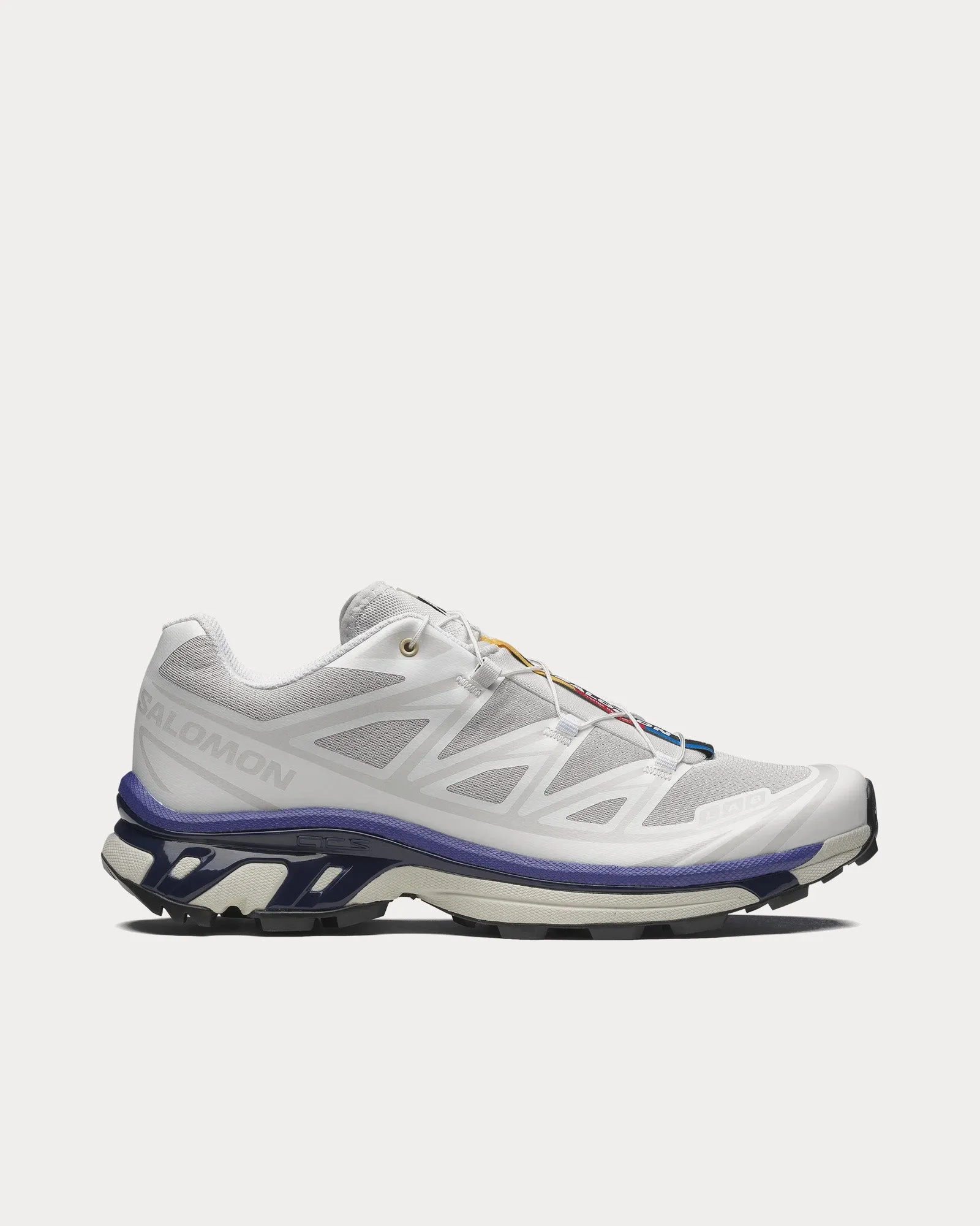 XT-6 White / Lunar Rock / Liberty Aqua Low Top Sneakers