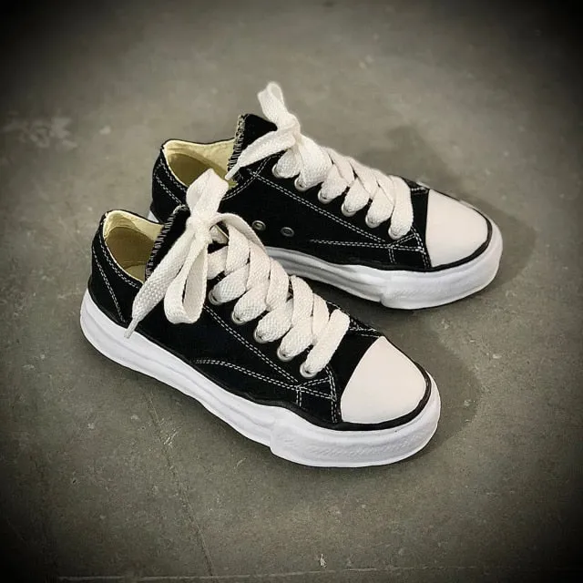 Yeknu Own Brand [Not MMY] ERA Street Wear Army Same Style Fashion Sneakers Nigel Cabourn Suture Canvas Shoes For Men Lightweight Girl
